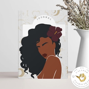 Black woman journal, Gifts for black woman, black journal, melanin journal, back to me journal