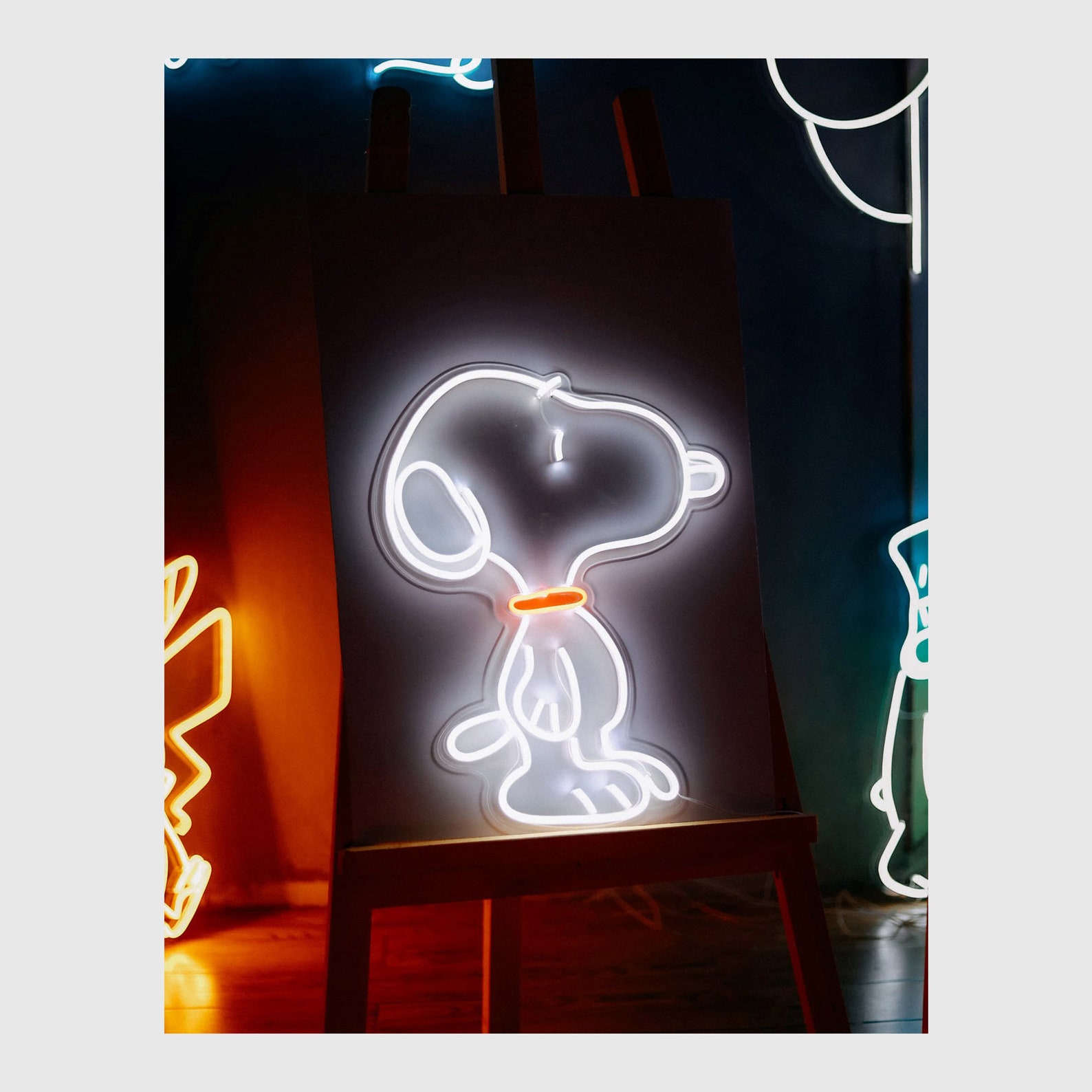 Cute Snoopy Birthday Neon Sign Peanuts Neon Home Decor Wall | Etsy