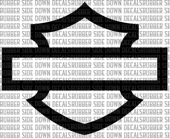 Bar and Shield Decal Premium Vinyl Decals for Motorcycles - Etsy