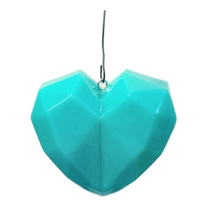Geometric Heart Ornament