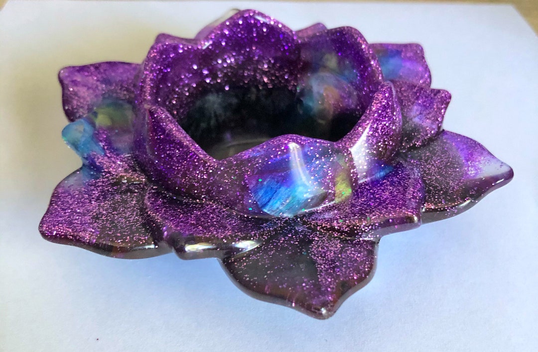 Lotus Candle Holder Large Etsy