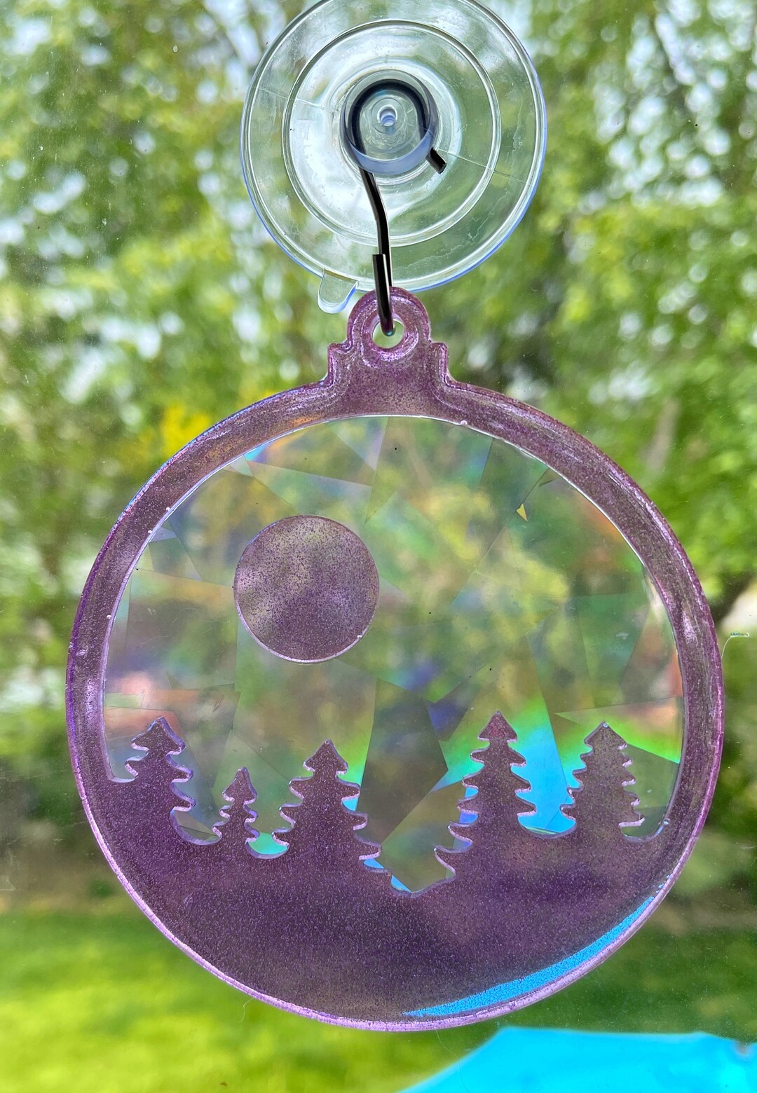 Holographic Suncatcher Etsy