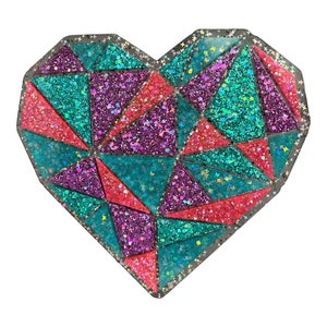 Large Geometric Heart