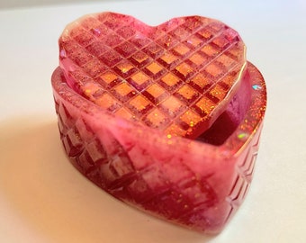 Heart Shaped Trinket Box