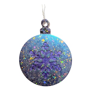 Round Snowflake Ornament