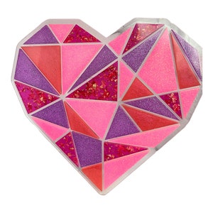 Large Geometric Heart