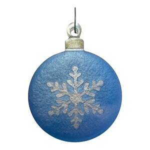 Rond sneeuwvlokornament