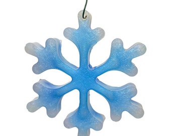 Snowflake Keychain