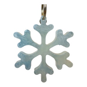 Snowflake Keychain