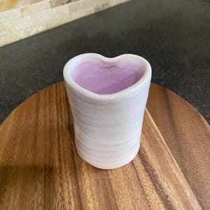 Heart vase planter