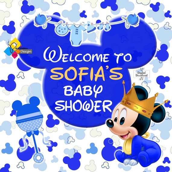 Shop royal mickey mouse baby shower decorations Shop Black Friday