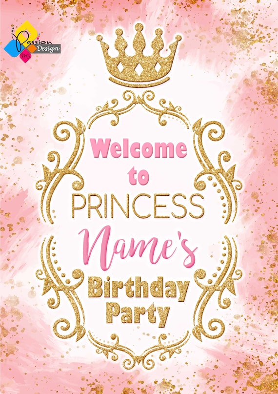 Couronne Princesse happy birthday