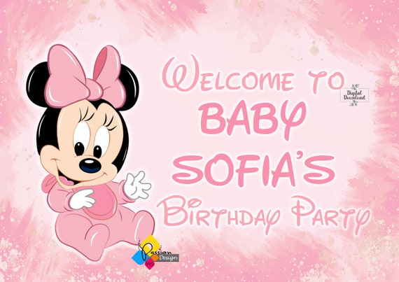 Lot De 12 Ballons MINNIE MOUSE Et ZÈBRE Pour 1er Anniversaire – Déco Fête
