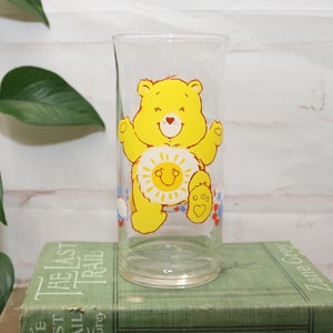 Funshine Bear Care Bear 1983 Pizza Hut Glass