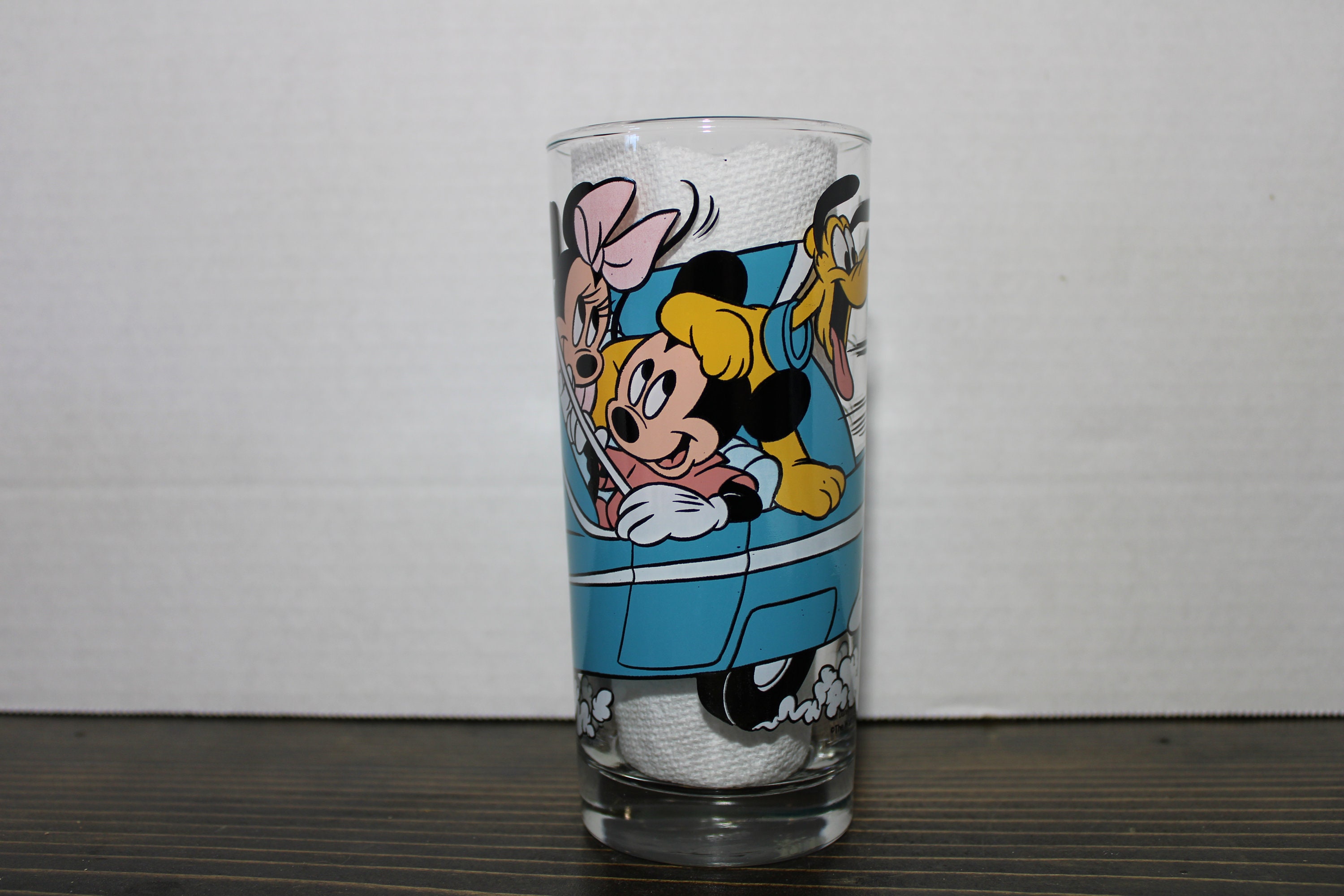 Vintage Set of K. Onishi Walt Disney Character Glasses