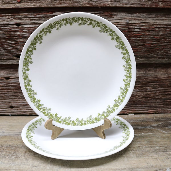 Set of 2 Corelle Crazy Daisy Salad Plates