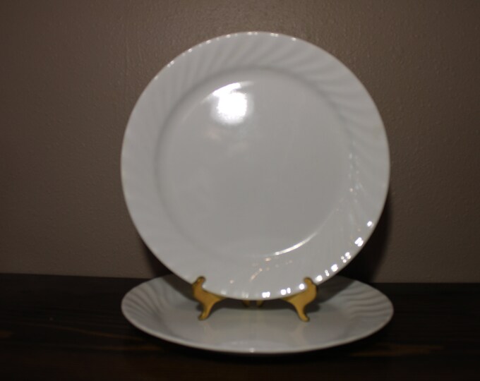 Corelle Enhancement White Dinner Plates Set of 2 Corning Etsy