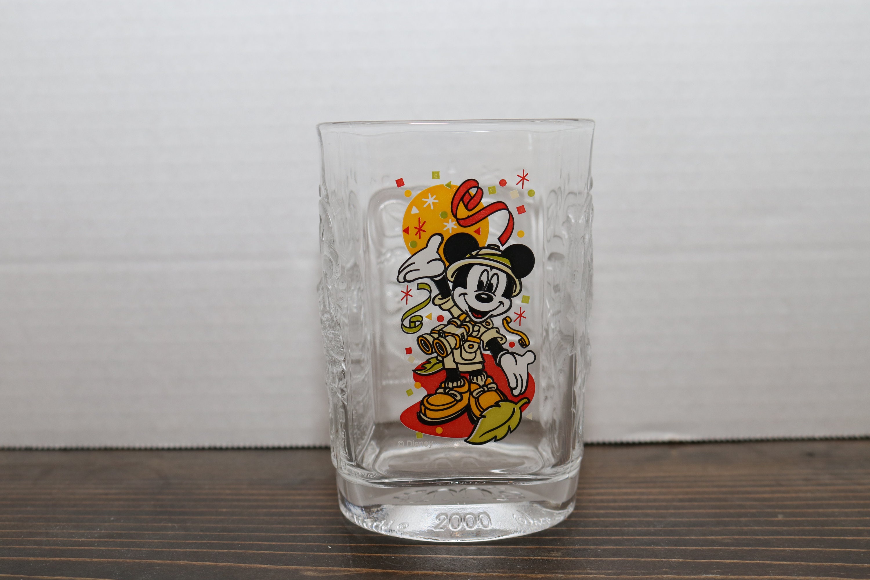 4 Mickey Mouse Mc Donald Glasses, 2000 - Ruby Lane