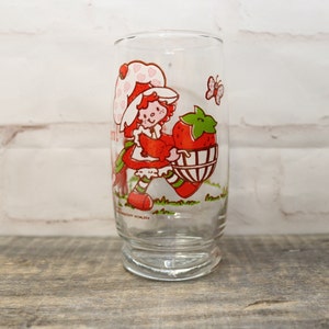 Strawberry Shortcake 1980 There's More Where This Came From! Drinking Glass
