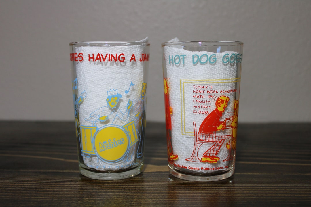 1971 Welch's Jelly Jars Archie Comic Publications Set of 2 Etsy