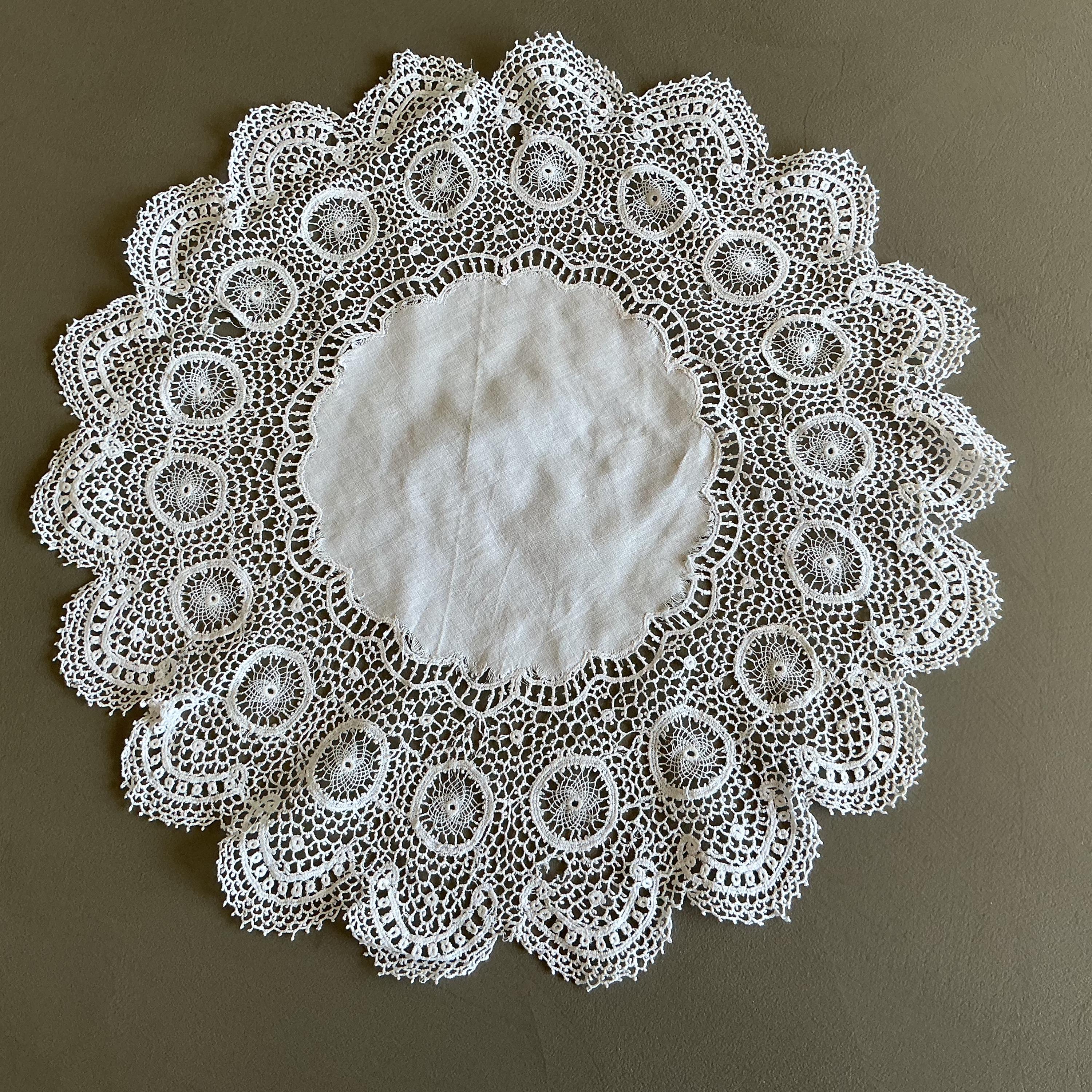 Antique Honiton Lace - Etsy UK