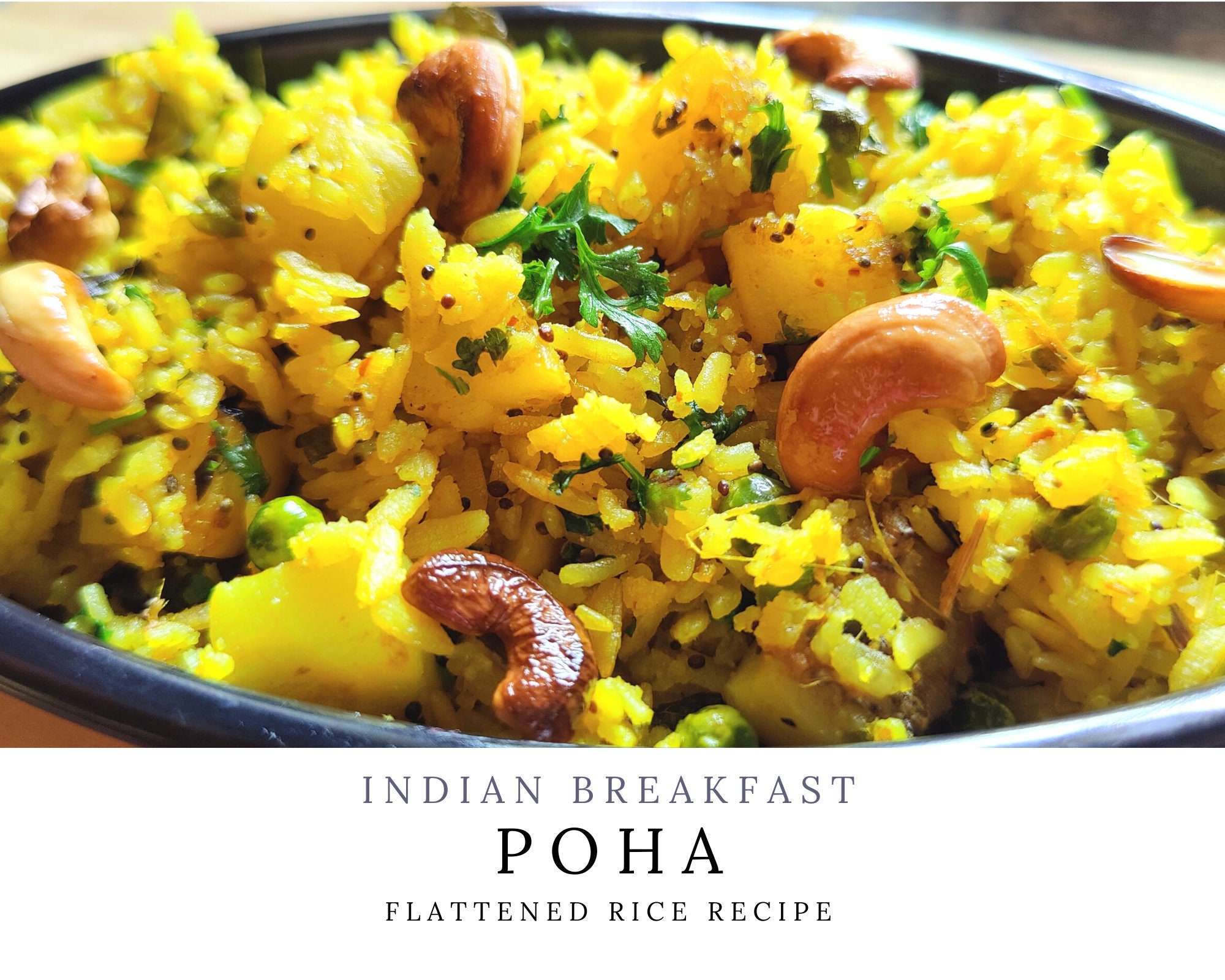Breakfast Recipe Indian Breakfast Recipe POHA Poha Recipe Etsy