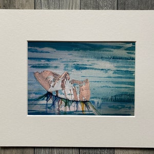 Tide rises all boats.   limited run print.