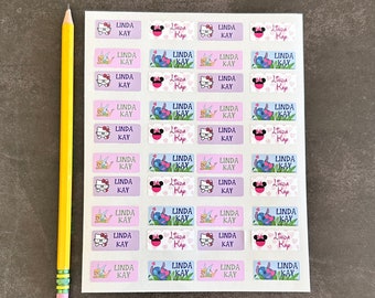 Name Sticker Label, Daycare Label School, Waterproof Label, Personalize Gift Label, Child Label Kids Bottle, School Box, Custom Name Sticker