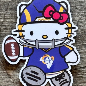Kitty Rams | Individual | Waterproof Sticker | Weatherproof Stickers | Scratch-Resistant | Vinyl Sticker | Party Favor