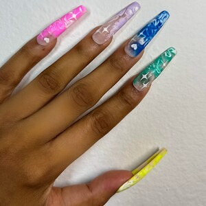 In The Clouds | Press On Nails | False Nails | Glue On Nails | ThePressBox