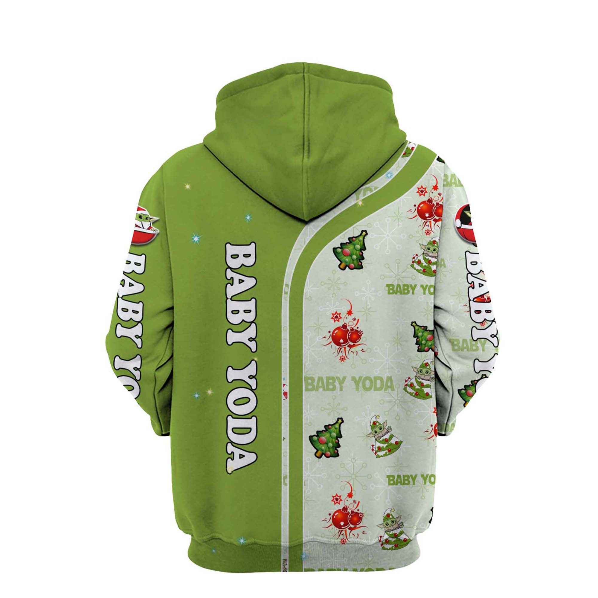 Baby Yoda Christmas 3D Hoodies