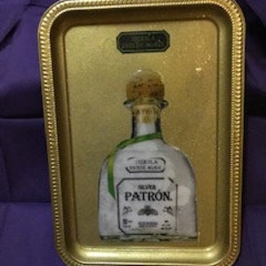 Handmade Gold Patron Ashtray