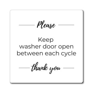 Keep Washer Door Open Reminder Magnet
