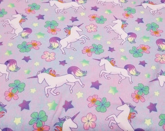 Unicorn Fabric - Etsy