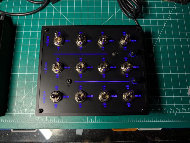 Customizable 12-position Sim Control Panel - Etsy