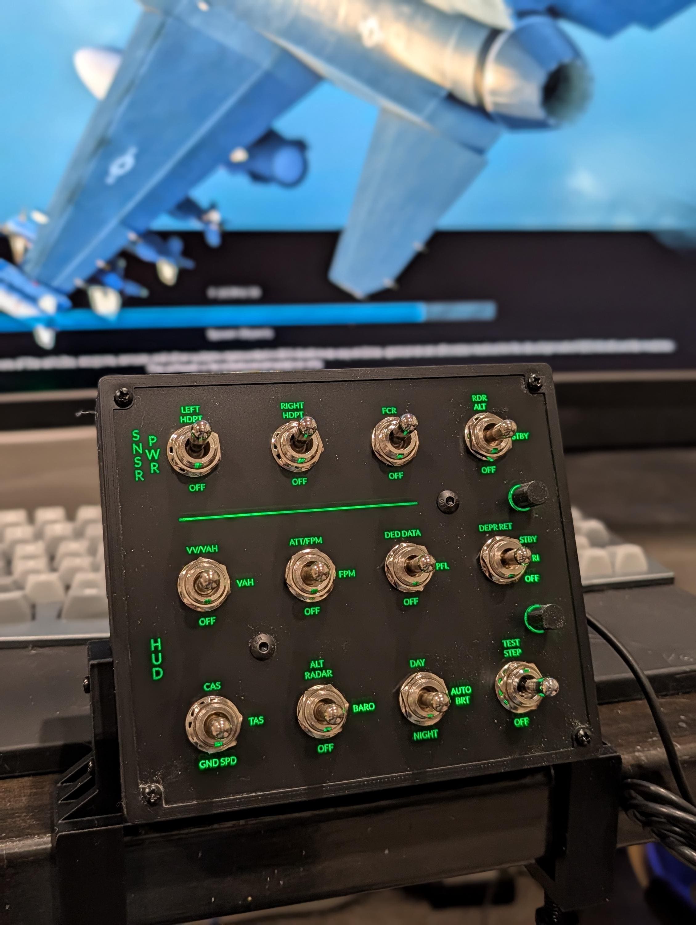 Flight sim switch panel - Etsy 日本