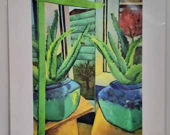 Impresión de arte vegetal original