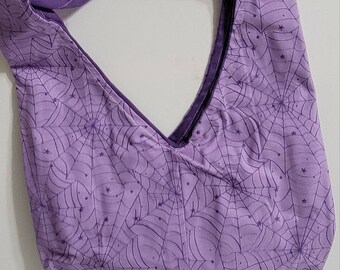 Purple spider bag