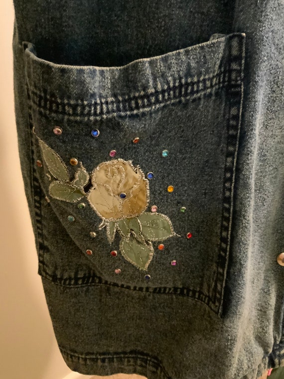 Vintage 1980s Denim Jacket - image 6