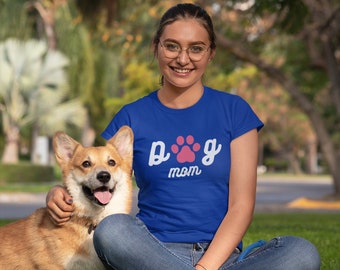 Camiseta Dog Mom / Camiseta Dog Lover / Regalo para dog lover / Camiseta Dog Mom para mujeres