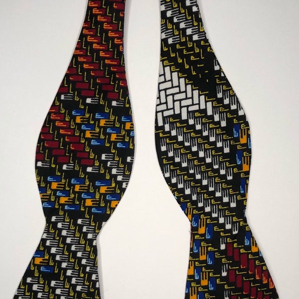 African Print Bowties, Ankara Bowties, Kente Bowties