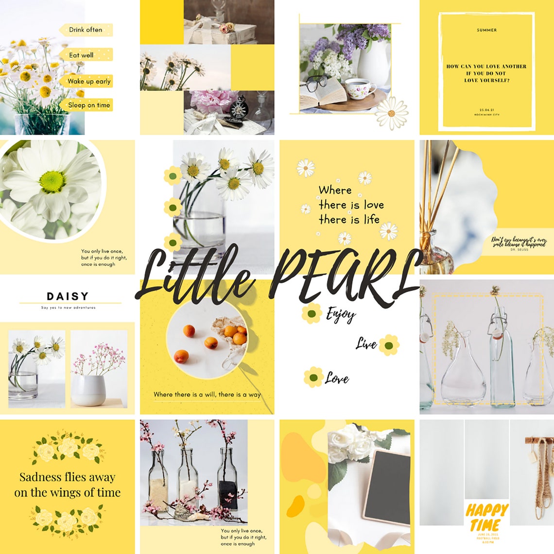 50 Instagram Templates IG Stories & IG Posts Templates Etsy