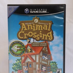 Animal Crossing Nintendo GameCube Game Boxed w/ Manual (No Memory Card) Used