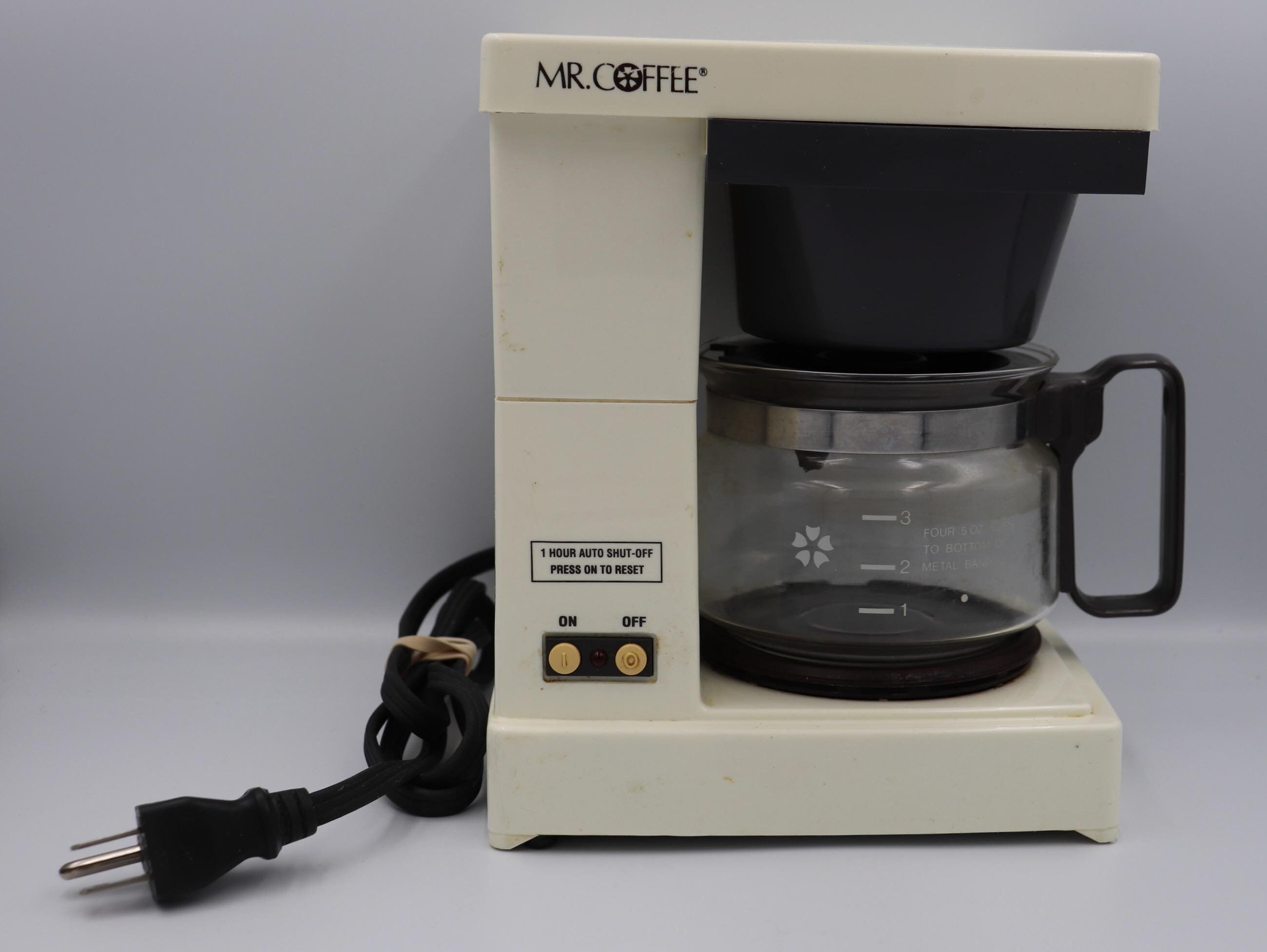Vintage Mr Coffee Jr Model JR-4 4 Cup Coffee Maker Machine Used Mini  Portable - Etsy