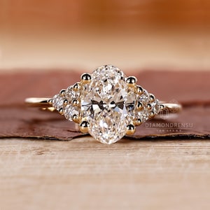 Oval Diamond Ring