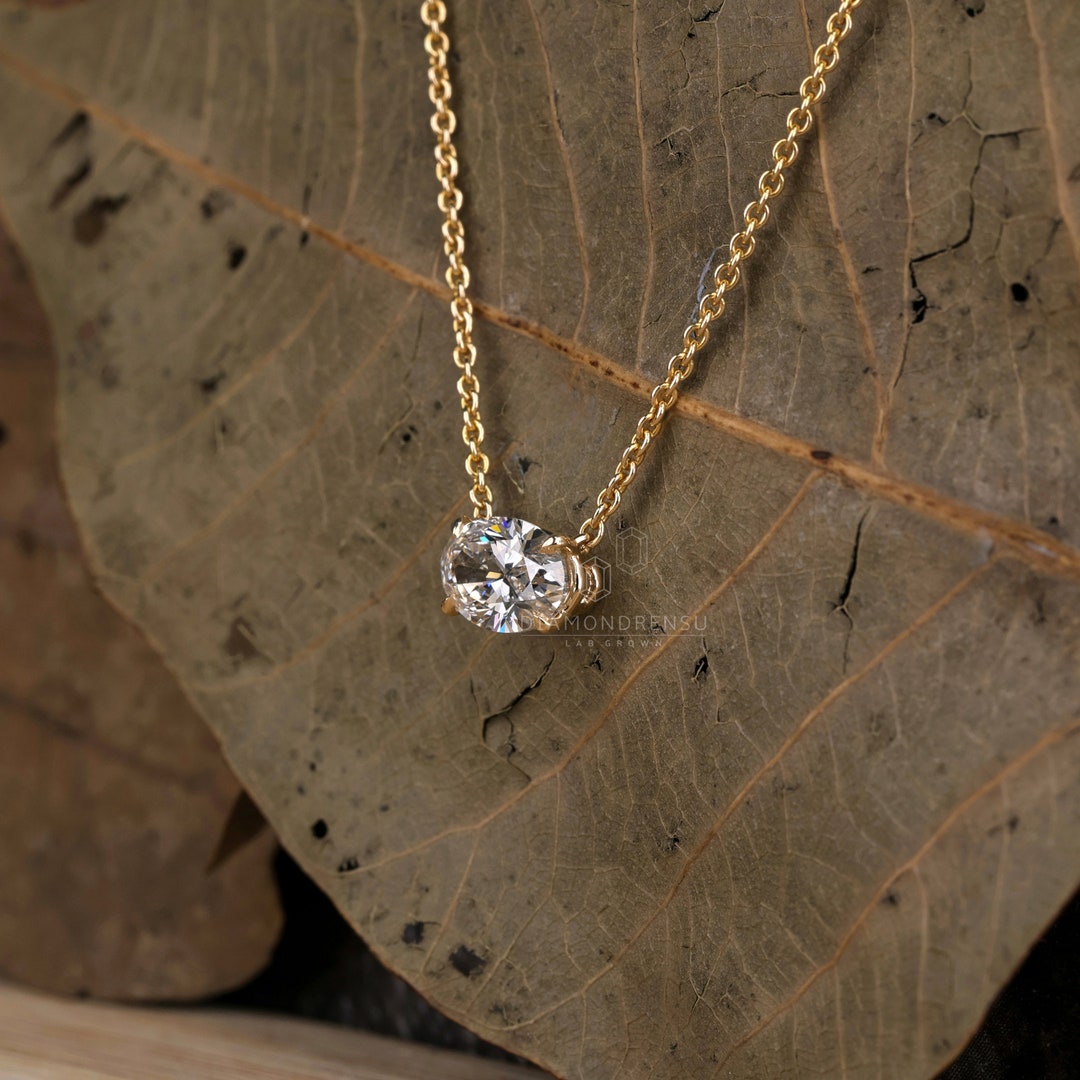 M Initial Necklace with 0.10 Carat TW of Diamonds in 10kt Yellow
