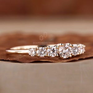 half eternity wedding band
