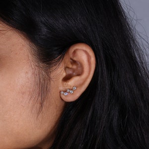 lab grown diamond earrings