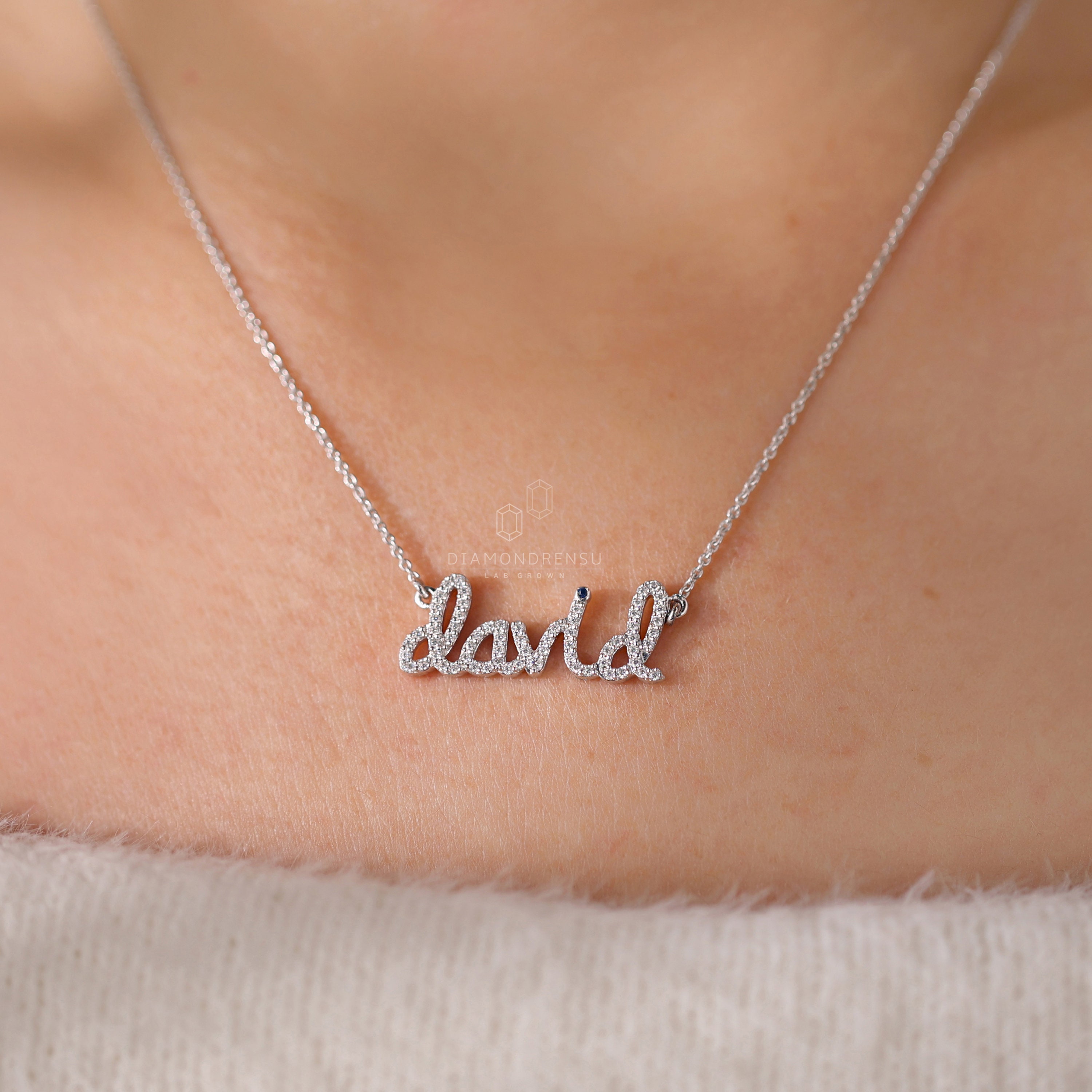 Name necklace lab deals