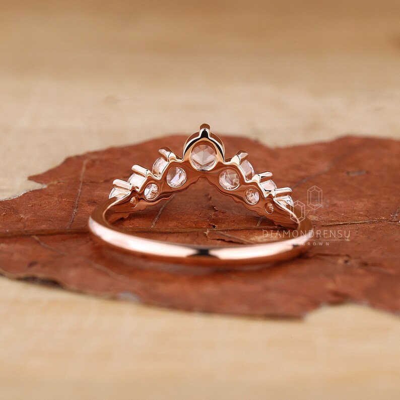 lab created diamond band
